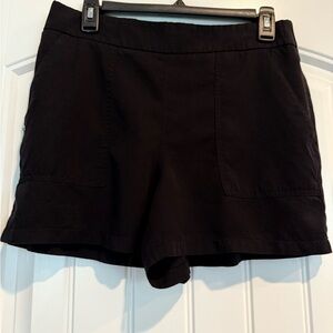 Nine West Black High Waist Shorts